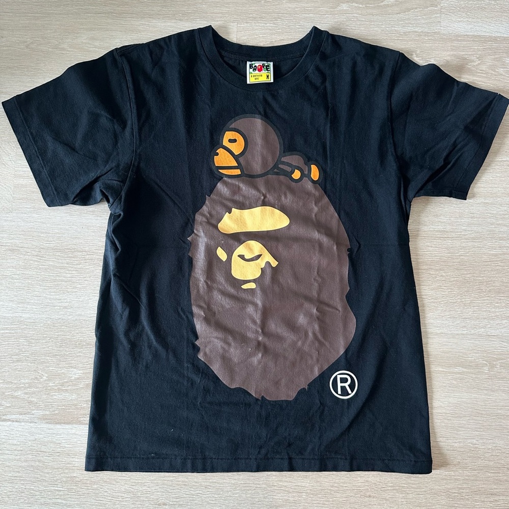 Bape Black and Brown Short Sleeve Tee